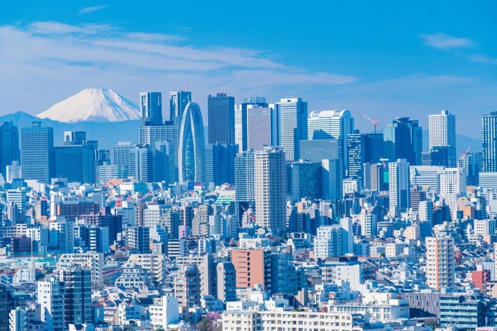 新宿のビル群