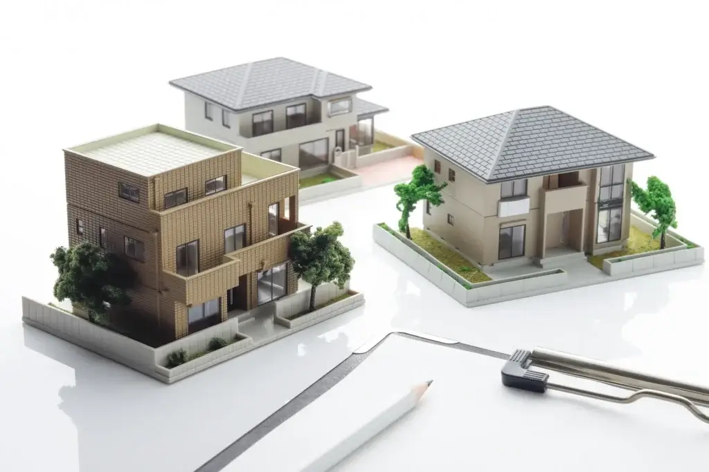 マンションと戸建て