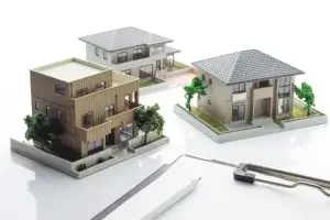 マンションと戸建て