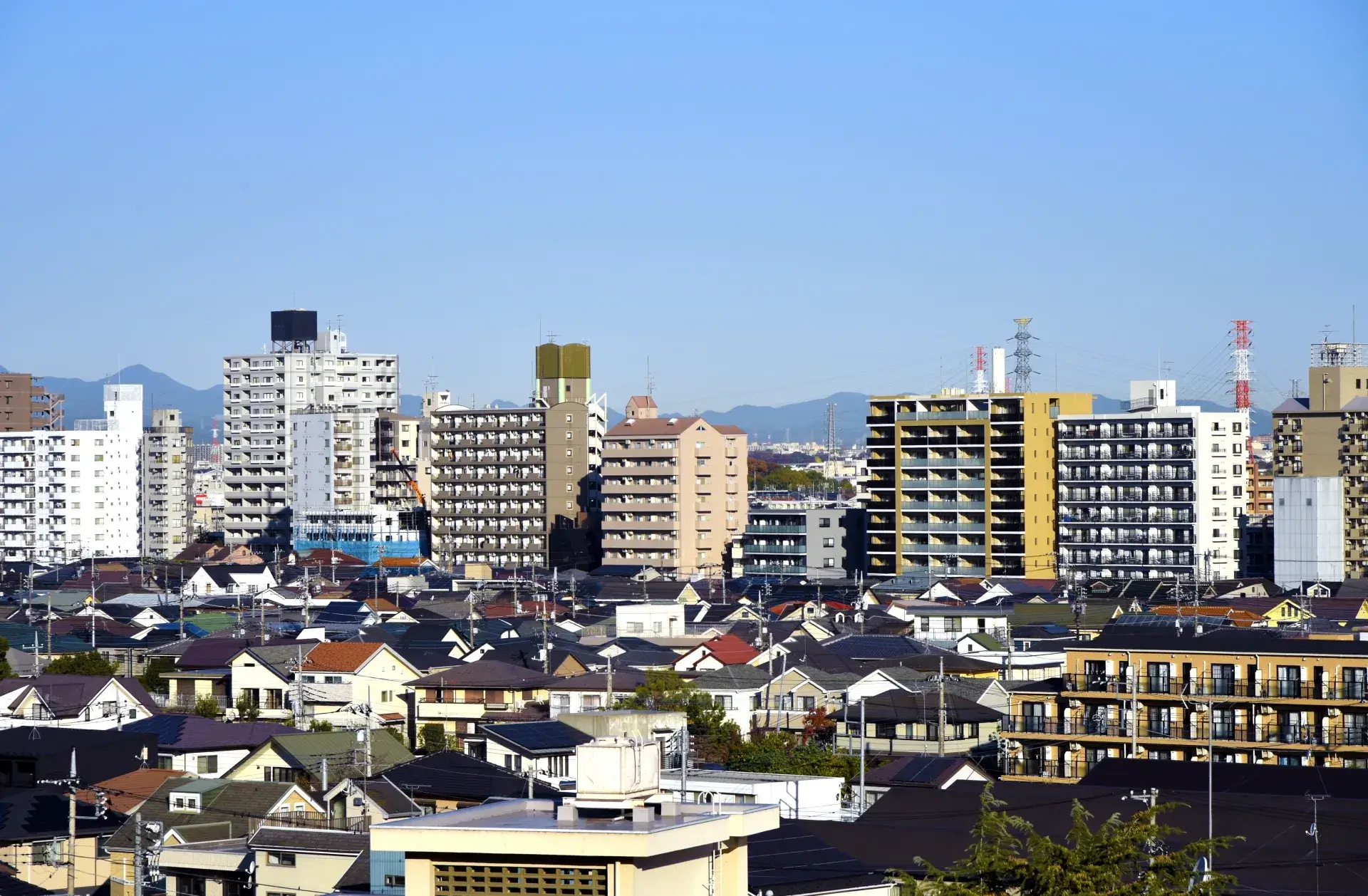 マンションと戸建て